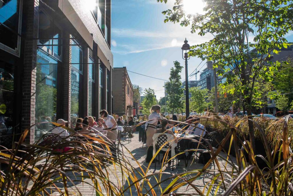 The Dorset patio